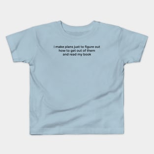 I'd Rather Be Reading Kids T-Shirt